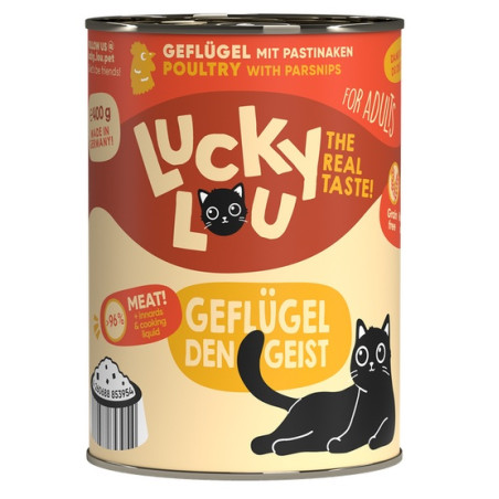 Lucky Lou Lifestage Adult Drób puszka 400g - All4Animals