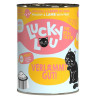 Lucky Lou Lifestage Adult Drób i jagnięcina puszka 400g - All4Animals