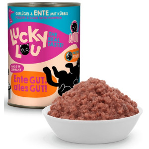 Lucky Lou Lifestage Adult Drób i kaczka puszka 400g - All4Animals