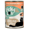 Lucky Lou Lifestage Adult Drób i królik puszka 400g - All4Animals