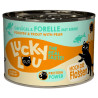 Lucky Lou Lifestage Adult Drób i pstrąg puszka 200g - All4Animals