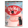 Lucky Lou Lifestage Adult Drób i wołowina puszka 400g - All4Animals