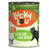 Lucky Lou Lifestage Adult Wołowina i dzik puszka 400g - All4Animals