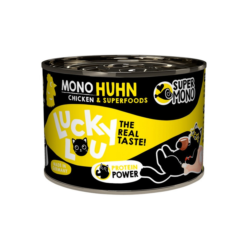 Lucky Lou SuperMono Kurczak puszka 200g - All4Animals