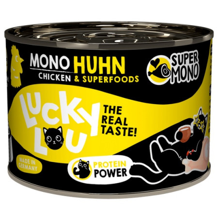 Lucky Lou SuperMono Kurczak puszka 200g - All4Animals