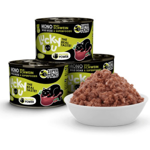 Lucky Lou SuperMono Dzik puszka 200g - All4Animals