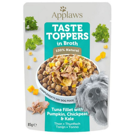 Applaws Taste Toppers Saszetka dla psa - tuńczyk, dynia i ciecierzyca w sosie 85g - All4Animals