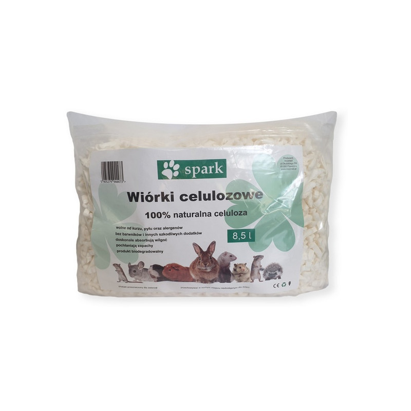 Spark Wiórki celulozowe 8,5L - All4Animals