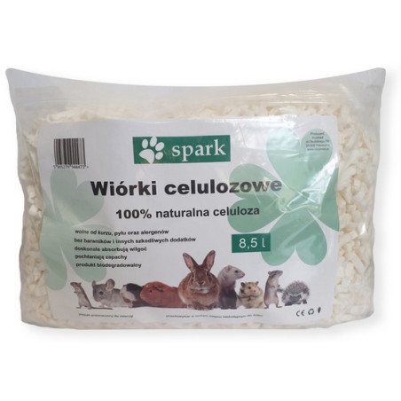 Spark Wiórki celulozowe 8,5L - All4Animals