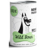 Paka Zwierzaka PEPE Wild Boar (dzik) puszka 400g - All4Animals