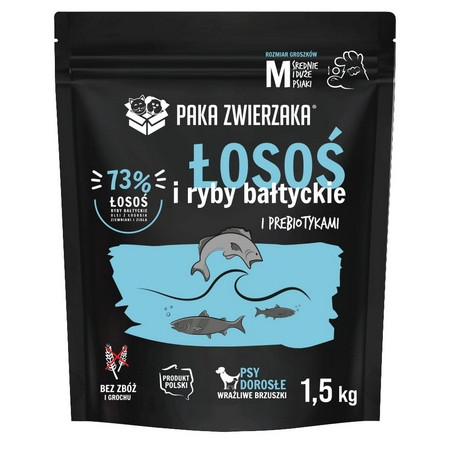Paka Zwierzaka Seventh Heaven Łosoś z rybami bałtyckimi 1,5kg - All4Animals