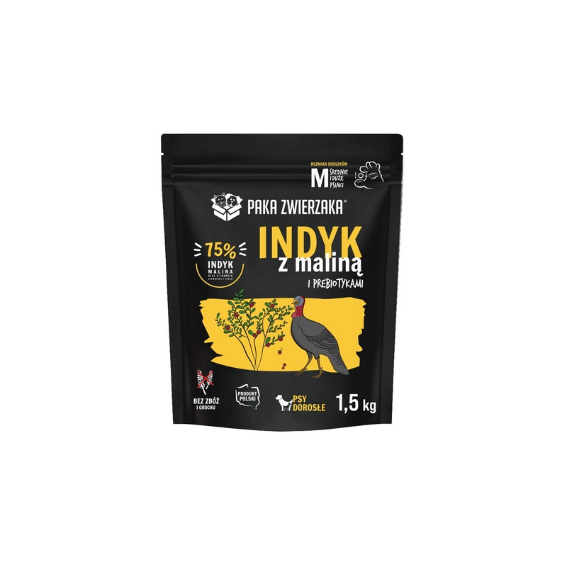 Paka Zwierzaka Seventh Heaven Indyk z maliną 1,5kg - All4Animals