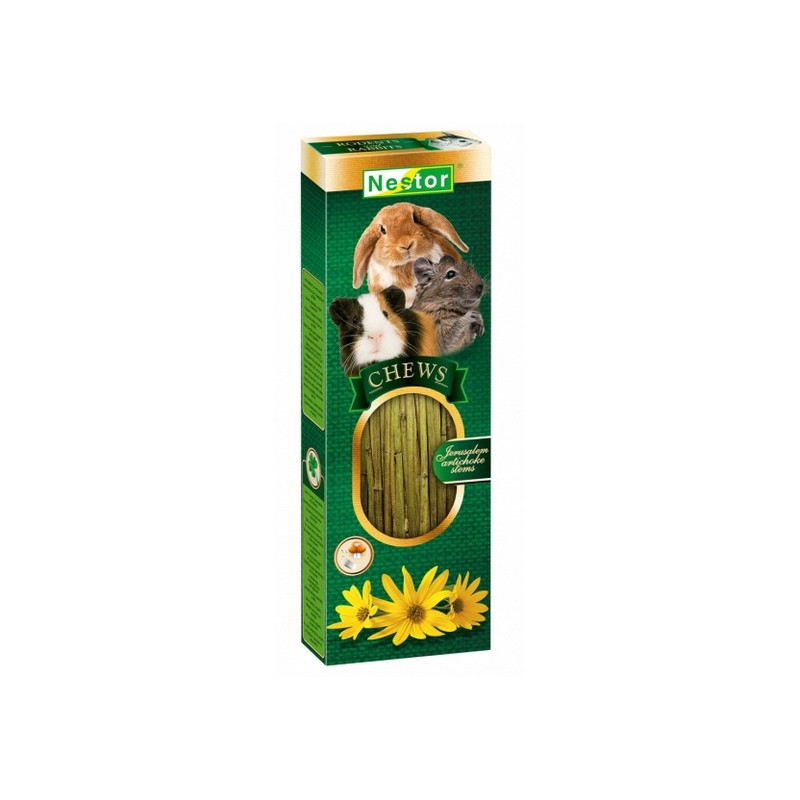 Nestor Łodygi topinamburu dla gryzoni i królików 60g - All4Animals