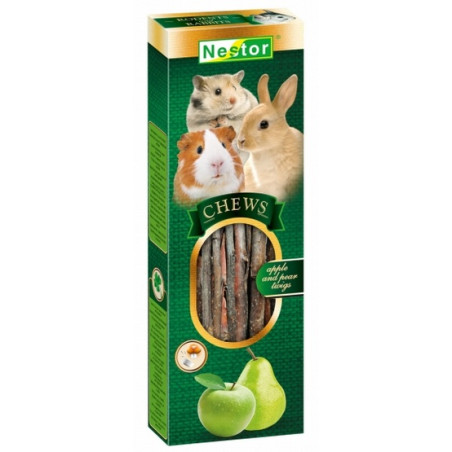Nestor Gałązki jabłoni i gruszy dla gryzoni i królików 80g - All4Animals