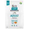 Brit Care Grain Free Adult Small & Medium Salmon 3kg - All4Animals