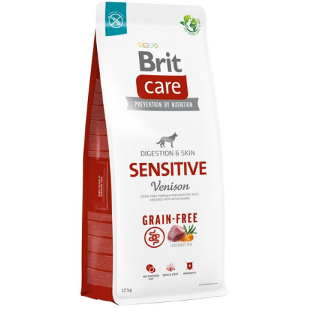 Brit Care Grain Free Sensitive Venison 12kg - All4Animals