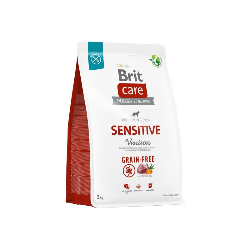 Brit Care Grain Free Sensitive Venison 3kg - All4Animals