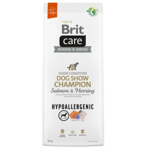 Brit Care Hypoallergenic Dog Show Champion Salmon & Herring 12kg - All4Animals