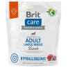 Brit Care Hypoallergenic Adult Large Lamb 1kg - All4Animals