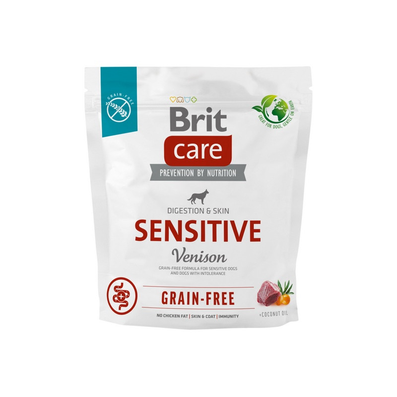 Brit Care Grain Free Sensitive Venison 1kg - All4Animals