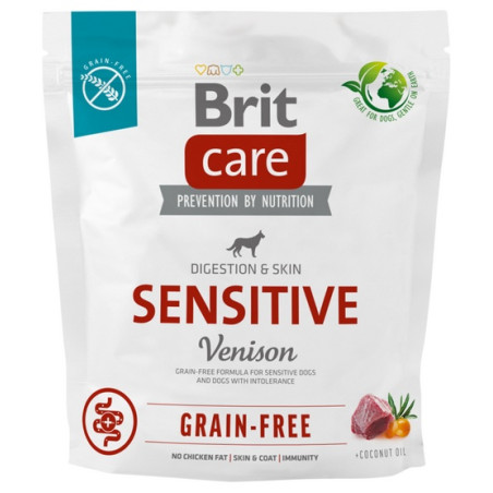 Brit Care Grain Free Sensitive Venison 1kg - All4Animals