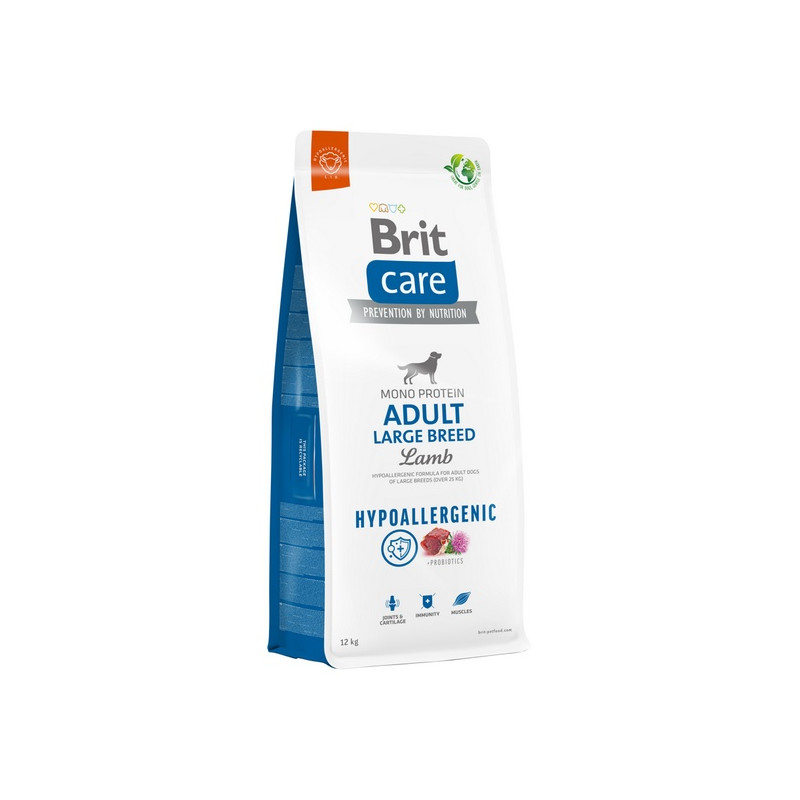 Brit Care Hypoallergenic Adult Large Lamb 12kg - All4Animals