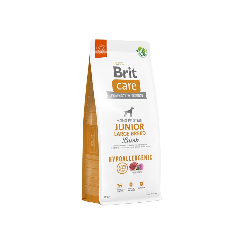Brit Care Hypoallergenic Junior Large Lamb 12kg - All4Animals