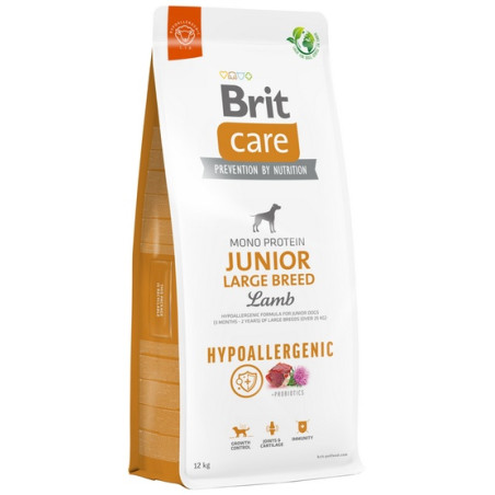 Brit Care Hypoallergenic Junior Large Lamb 12kg - All4Animals