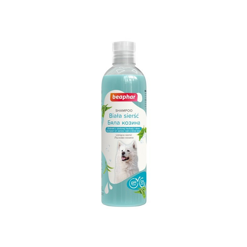 Beaphar Szampon do białej sierści 250ml - All4Animals