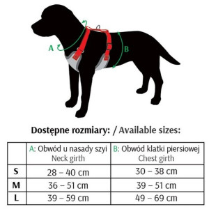 Dingo Szelki bezuciskowe z dwupaskową regulacją M miętowe - All4Animals