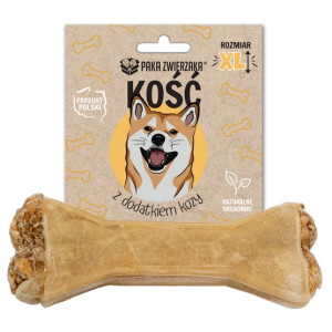 Paka Zwierzaka Kość z dodatkiem kozy XL 17cm - All4Animals