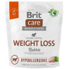 Brit Care Hypoallergenic Dog Weight Loss Rabbit 1kg - All4Animals