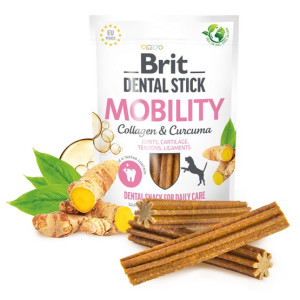 Brit Dental Stick Mobility Collagen & Curcuma 251g - All4Animals