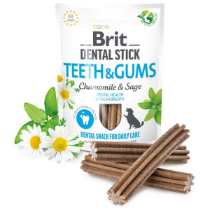 Brit Dental Stick Teeth & Gums with Chamomile & Sage 251g - All4Animals
