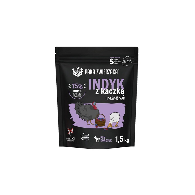 Paka Zwierzaka Seventh Heaven Indyk z kaczką Mini 1,5kg - All4Animals
