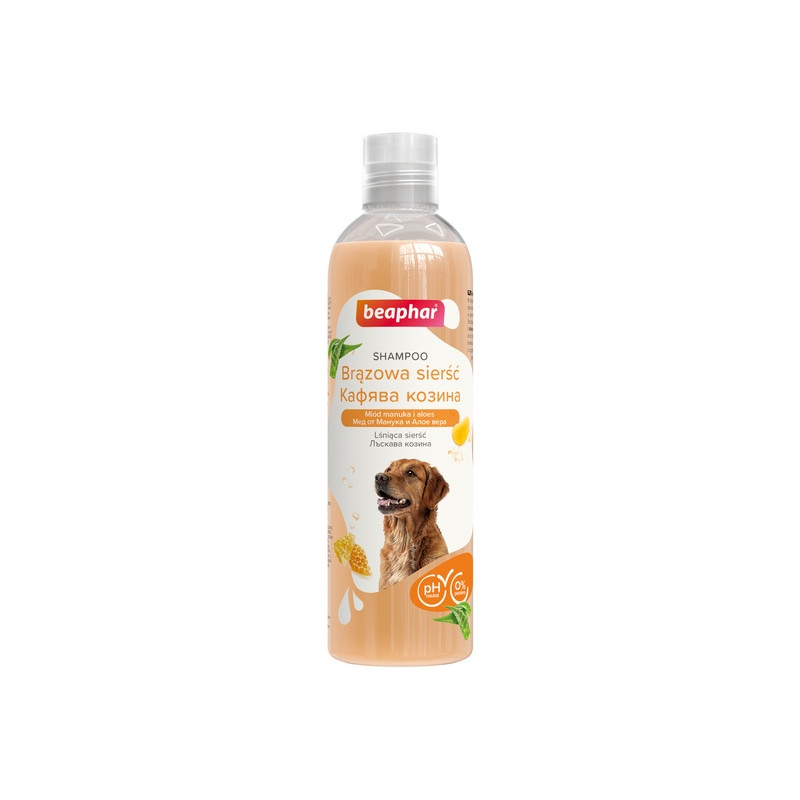Beaphar Szampon dla brązowej sierści 250ml - All4Animals