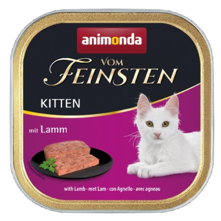 Animonda vom Feinsten Cat Kitten z Jagnięciną tacka 100g - All4Animals