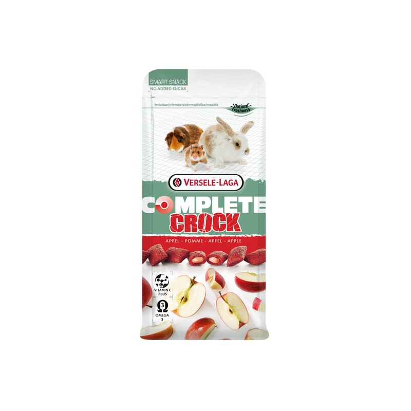 Versele-Laga Crock Complete Apple przysmak z jabłkiem dla gryzoni 50g - All4Animals