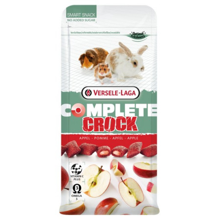 Versele-Laga Crock Complete Apple przysmak z jabłkiem dla gryzoni 50g - All4Animals