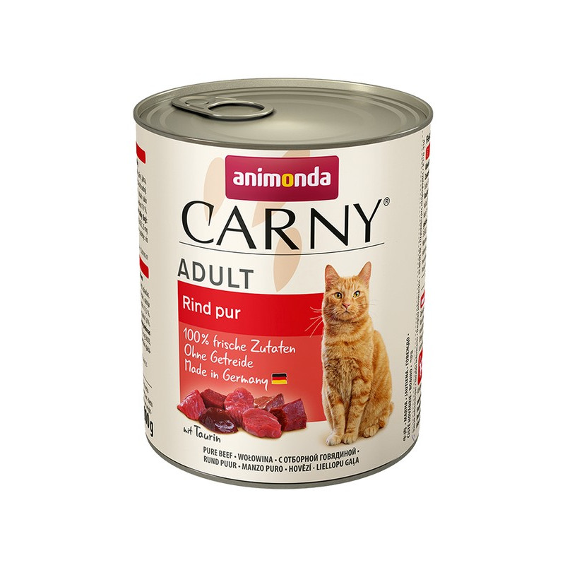 Animonda Carny Adult Wołowina puszka 800g - All4Animals