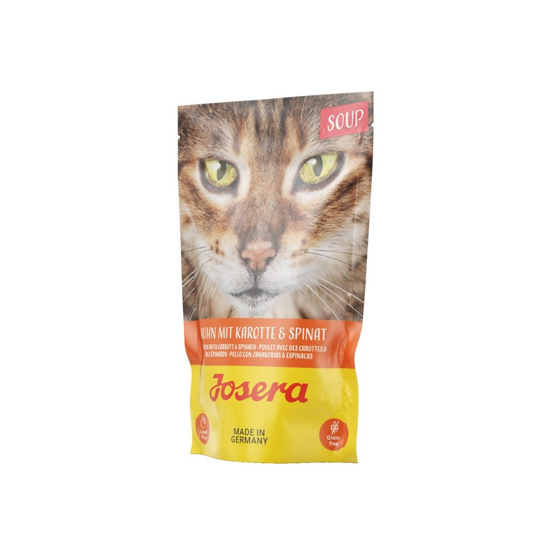 Josera Zupa Kurczak z marchewką i szpinakiem saszetka 70g - All4Animals