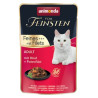 Animonda vom Feinsten Cat Adult Wołowina + filet z indyka saszetka 85g - All4Animals