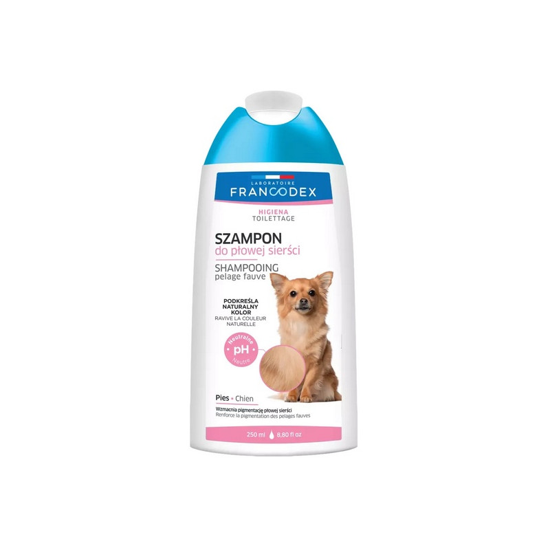 Francodex Szampon do płowej sierści 250ml - All4Animals