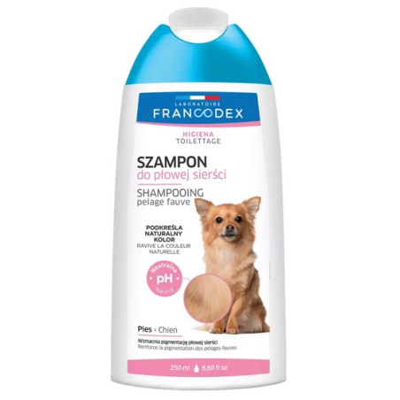 Francodex Szampon do płowej sierści 250ml - All4Animals