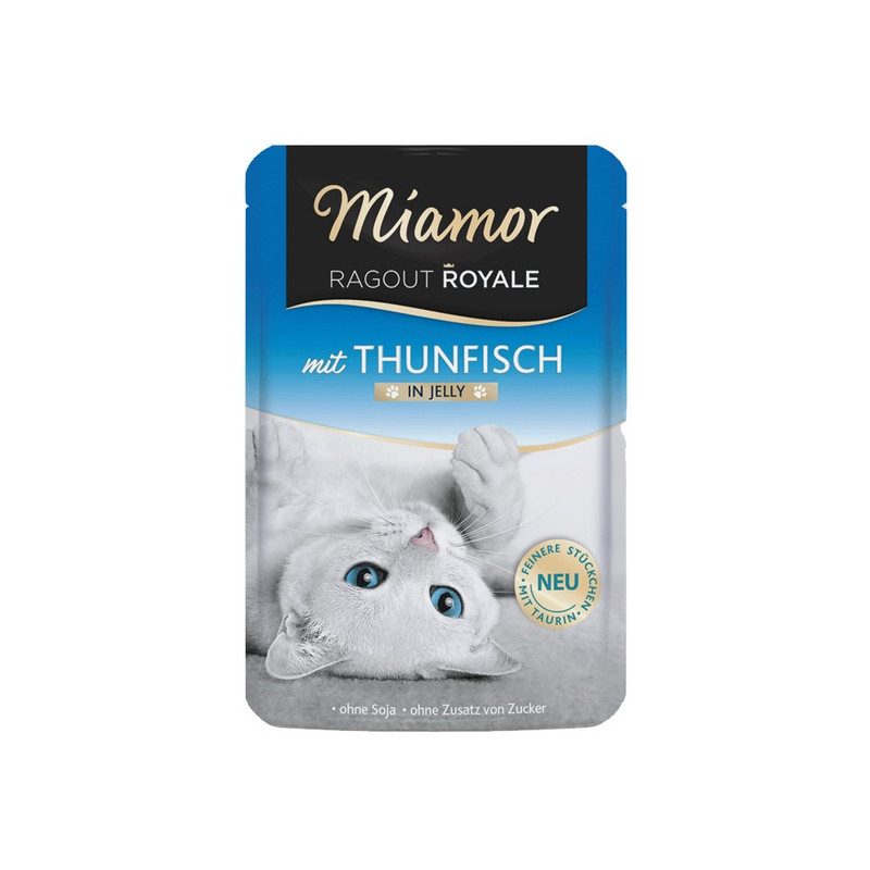 Miamor Ragout Royale z tuńczykiem w galaretce saszetka 100g - All4Animals