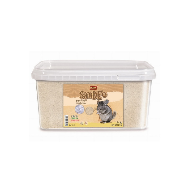 Vitapol Piasek dla szynszyli wiadro 3L / 5,1kg - All4Animals Vitapol Piasek dla szynszyli wiadro 3L / 5,1kg - All4Animals