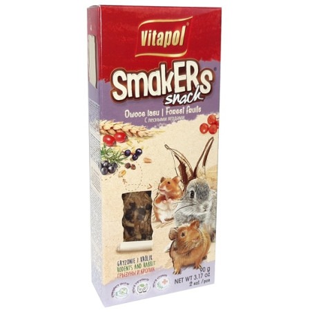 Vitapol Smakers dla gryzoni - owoce leśne 2szt - All4Animals