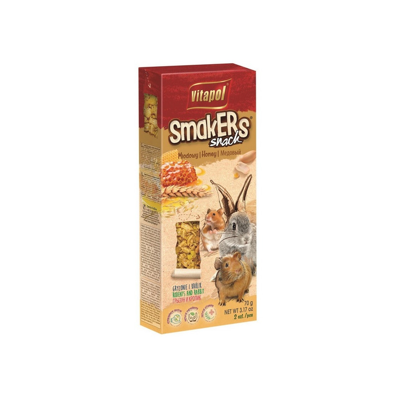Vitapol Smakers dla gryzoni - miodowy 2szt - All4Animals