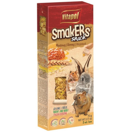 Vitapol Smakers dla gryzoni - miodowy 2szt - All4Animals