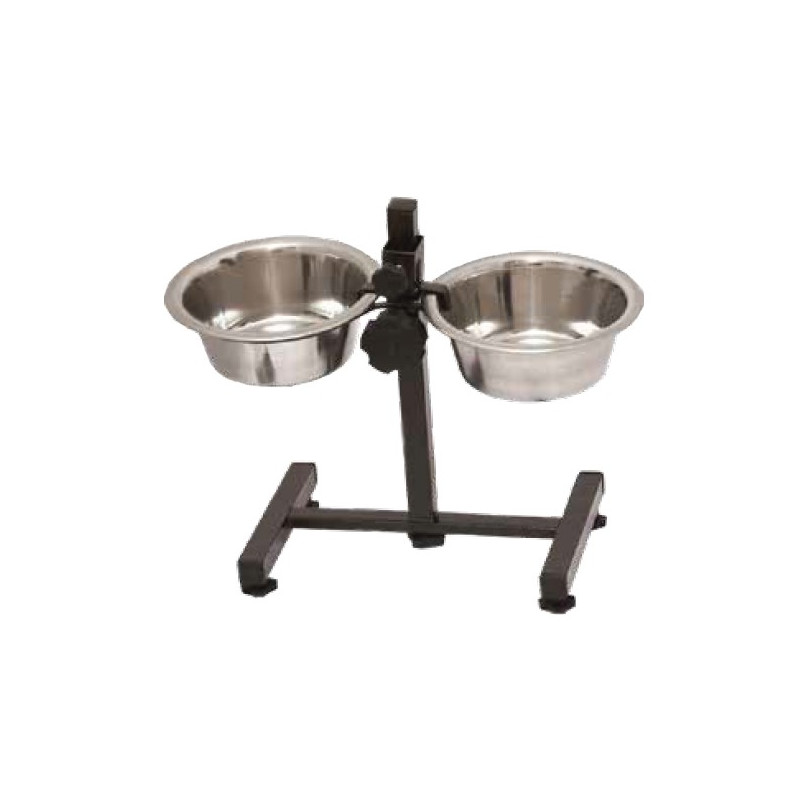 Yarro Stojak z miskami 25cm / 2,8L - All4Animals